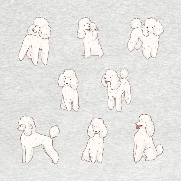 poodle dog pack by Mayarart